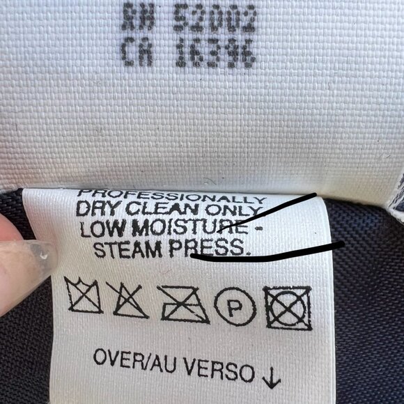 Liz Claiborne Collection Vtg Womens Plaid Tartan Wool Blend Blazer Jacket Sz 12 - Picture 7 of 9